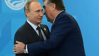 27 02 2017 В  Путин ва Эмомали Рахмон, (дар бораи мухочирони точик) Мухочирон