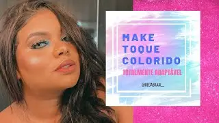 #25 MAQUIAGEM CANTO INTERNO COLORIDO - MakeUp Tutorial