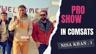 Proshow in Comsats University Islamabad