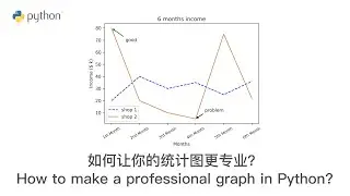 Python 编程: 如何让你的统计图更专业？ How to make a professional graph in Python?