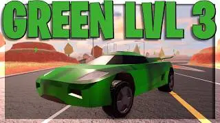 GETTING HYPER GREEN LEVEL 3! (Roblox Jailbreak)