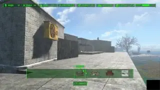 Fallout 4 Замок минитменов  строительство часть 2