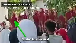 di Popalia,Togo Binongko.Salah satu grup gerak jalan Memperingati HUT Kemerdekaan RI 1945 tahun 2023