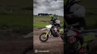 #fun #kidsthatrace #moto #motocrosslife #motox #ride #dirtbikekidz #viral #husqvarna #6dhelmets