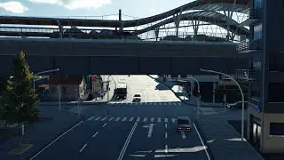Lyushun City Station Project Update & New Cabview [Transport Fever 2 Peninsulas Map]