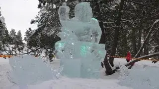 Праздник ледовых скульптур в Керимяки