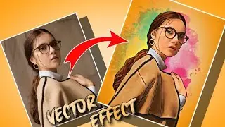 Vector Art Effect PicsArt Tutorial | Vexel Art | PicsArt Photo Editing Tutorial
