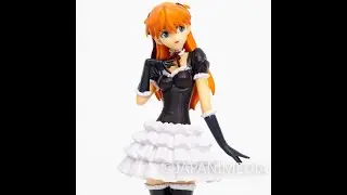 Evangelion Asuka Langley Gothic Lolita Black Portraits Figure Series 5
