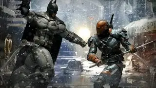 Batman Arkham Origins: (GLITCH) Deathstroke Boss Fight