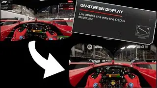 How To Remove The HUD - How To Enable Realistic Camera - F1 24
