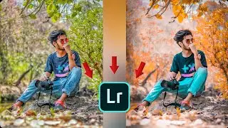Lightroom moody orange effect photo editing Lightroom presets download free | Lr photo editing