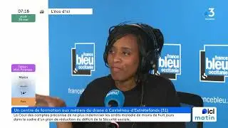 France 3 et France Bleu accueillent Drone Up Academy
