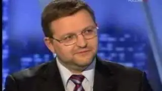 Теледебаты на РТР. Кинорежиссёр Владимир Бортко и профессор Олег Смолин отстаивали позицию КПРФ