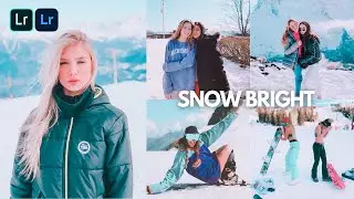 Snow Bright Preset Free Lightroom Mobile Presets Free Dng | Lightroom Editing Tutorial