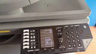 Sharp AR-6120N Test print