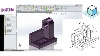 SolidWorks Tutorial # 27 Exercise | 3D Studio | Solidworks