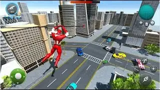 Miami Robot Spider Hero Gangster Part-1 | Rescue City Miami Robot Android GamePlay | By Game Crazy