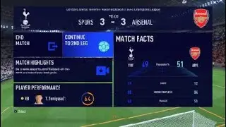 FIFA 23 spurs vs arsenal