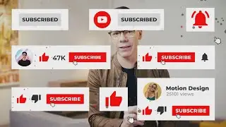FREE Top YouTube Subscriber Pack | Green Screen Animated Subscribe/Like /Notification Buttons