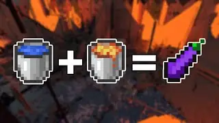 How to lavacast in minecraft