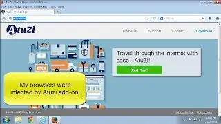 How to remove (uninstall) AtuZi ads (Firefox, Internet Explorer)