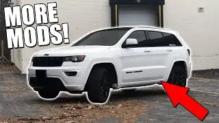 MORE MODS?? | Jeep Grand Cherokee Mods/Upgrades/Accessories Update  | K&N Intake, Roof Wrap, & More!