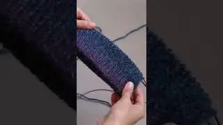 если резинка косит #вязание #вязаниеспицами