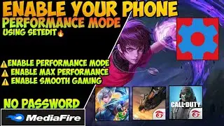 Enable PERFORMANCE MODE! How to boost your Gaming performance using setedit  