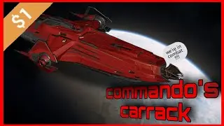 Star Citizen Funny Moments with the Crew!! Commando got his Carrack off wish
