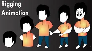 Rigging Character ( Frame By Frame) Animation - (advance adobe animate CC tutorial)