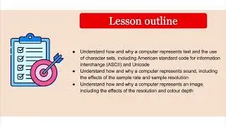 Unit 1 Lesson 5 - Text, Sound and Image Representation