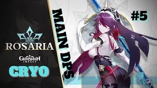 Genshin Impact - Rosaria C2 Cryo Main DPS with 4pcs Blizzard Strayer