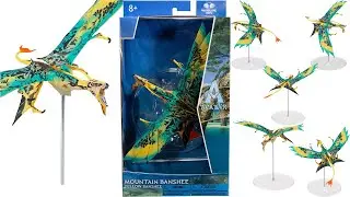 McFarlane Toys Avatar The Way of Water Action Figure Yellow Banshee #shorts
