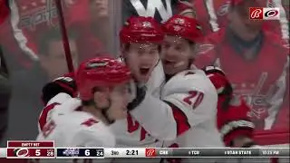 Sebastian Aho 3+0 @ Washington