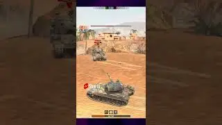 Bat-Chat 25t Roland | НЕРЕАЛЬНО ТАЩИТ 1vs4 | #Roland   #tanksblitz #shorts #вооруженныйблиц