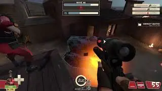 Team Fortress 2 MvM Wave 666 Gameplay - Sniper Domination