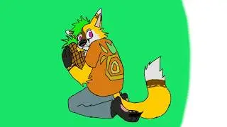 Drawing: Pinapple Fox