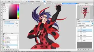 Tegan Draws: Miraculous Ladybug redesign - (fire alpaca)