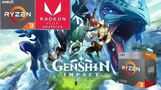 Genshin Impact en Ryzen 3 3200g 16gb ram