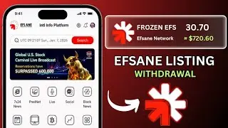 🚨 EFSANE Listing Soon - How To Withdraw EFS Tokens to Exchange