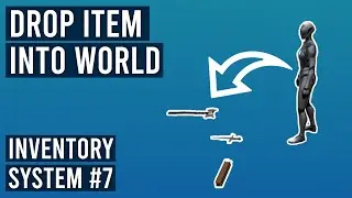 Drop Inventory Items into the World - Unreal Engine 5 - Inventory System #7