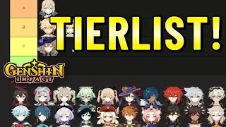 Meine neue Genshin Impact Figuren Tierlist!🔥
