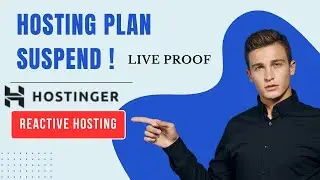 Hostinger Hosting has been Suspended || How to reactivate suspended hostinger || Hosting UnSuspend