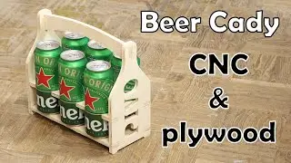 Beer Caddy DIY on CNC | Birch Plywood
