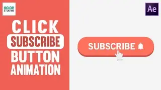 Click Subscribe Button Animation | After Effects Tutorial | YouTube Subscribe Animation Tutorial