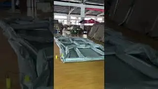 Fast inflation tent with DC pump