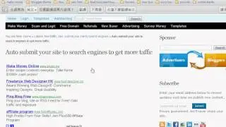 how to: auto submit your site to top search engines more traffic
