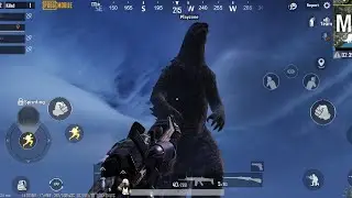 Meeting Godzilla close up | PUBG MOBILE