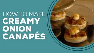 Blast from the Past: Creamy Onion Canapés Recipe | Finger Food Ideas for Party