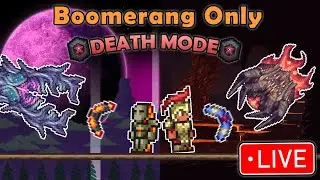 Could This Be The Final Stream? - Terraria Calamity Boomerang Only